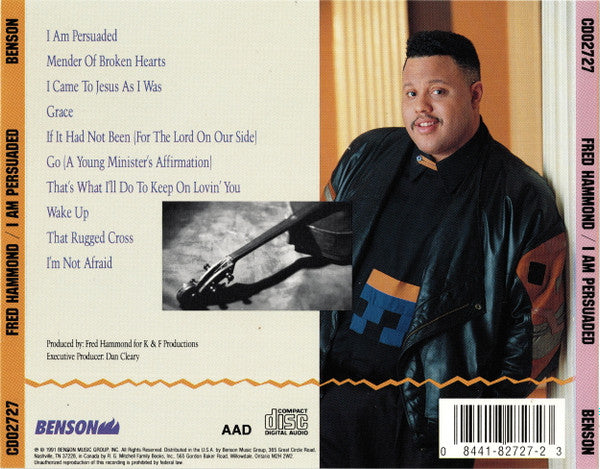 Fred Hammond : I Am Persuaded (CD, Album, MP)