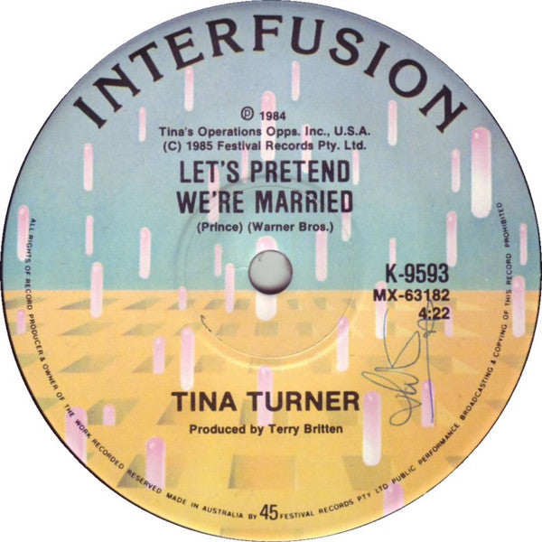 Tina Turner : Show Some Respect (7", Single)