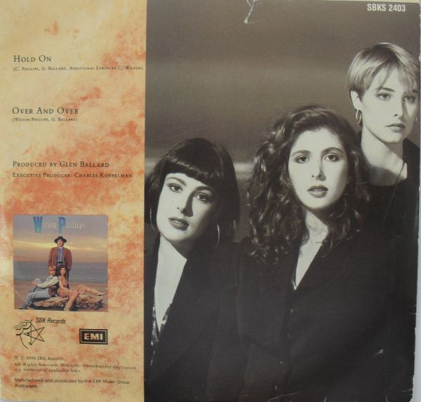Wilson Phillips : Hold On (7")