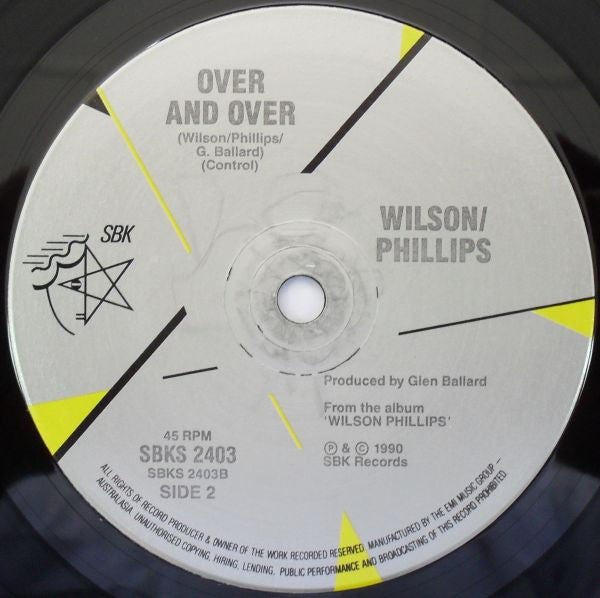 Wilson Phillips : Hold On (7")