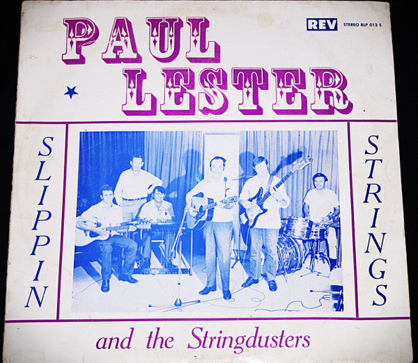 Paul Lester (2) And Paul Lester And His Stringdusters    U* : Slippin' Strings (12", Album)
