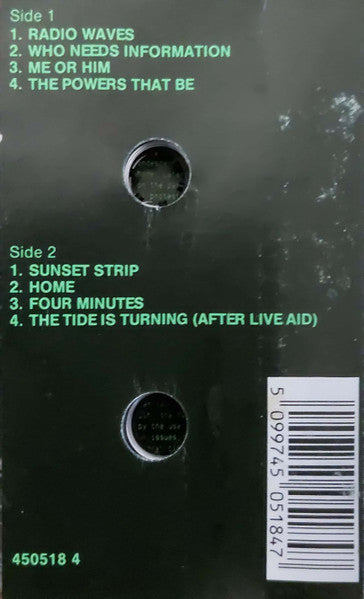 Roger Waters : Radio K.A.O.S. (Cass, Album)
