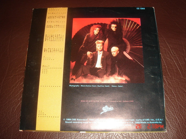 Dead Or Alive : Lover Come Back To Me (7", Single)