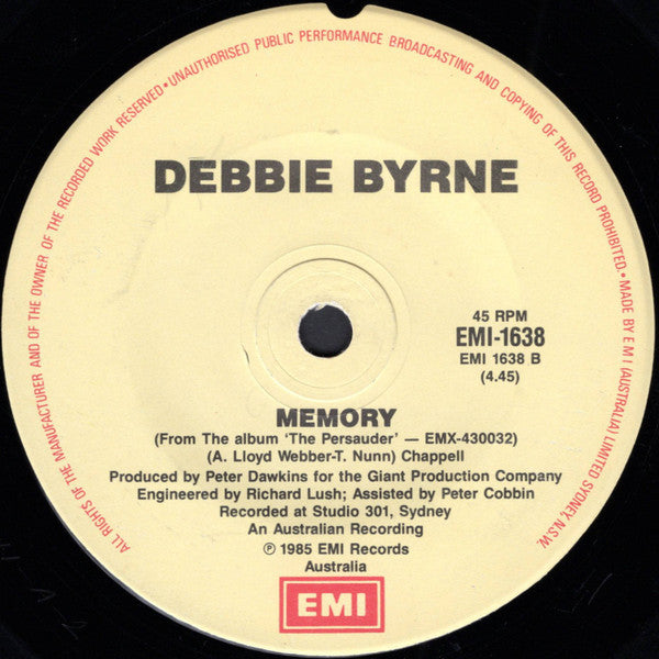 Debbie Byrne* : Heroes (7", Single)
