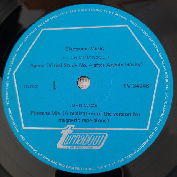 Various : Electronic Music (LP, Album)