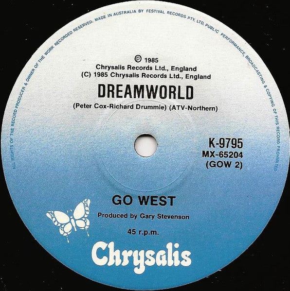 Go West : Goodbye Girl (7", Single, Ltd)