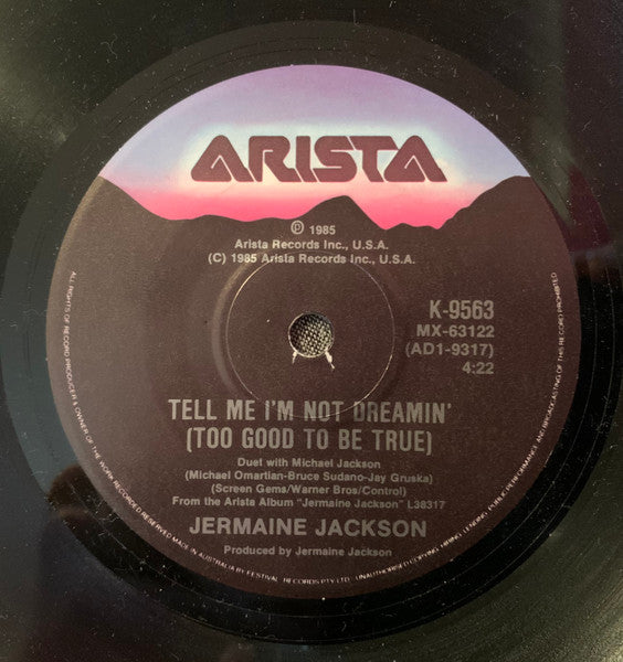 Jermaine Jackson, Pia Zadora : When The Rain Begins To Fall (7")
