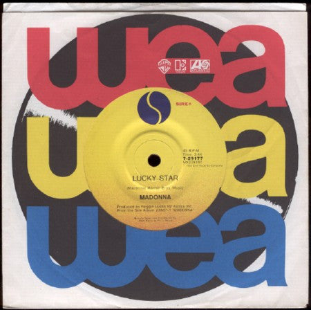 Madonna : Lucky Star (7", Single)