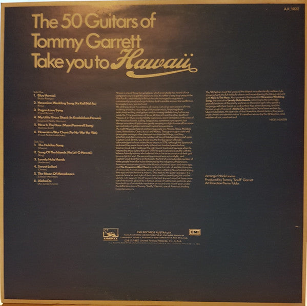The 50 Guitars Of Tommy Garrett : Take You To Hawaii (LP)