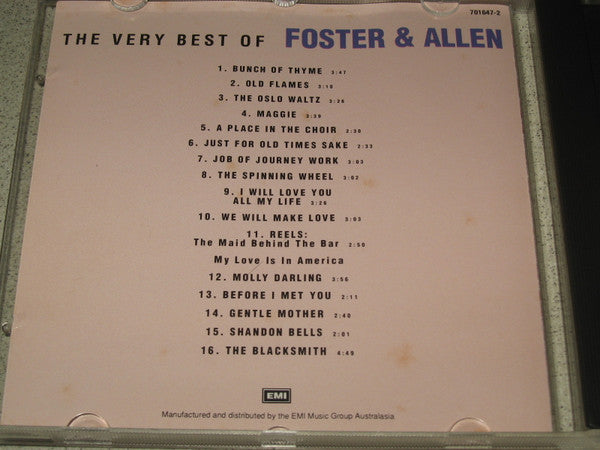 Foster & Allen : The Very Best Of Foster & Allen (CD, Comp)