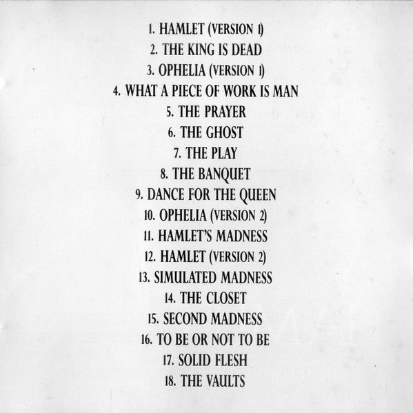 Ennio Morricone : Hamlet (CD, Album)