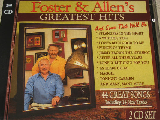 Foster & Allen : Foster & Allen's Greatest Hits - And Some That Will Be (2xCD, Comp)