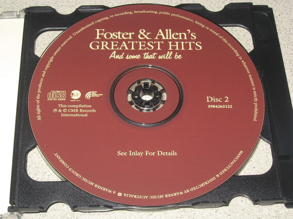 Foster & Allen : Foster & Allen's Greatest Hits - And Some That Will Be (2xCD, Comp)