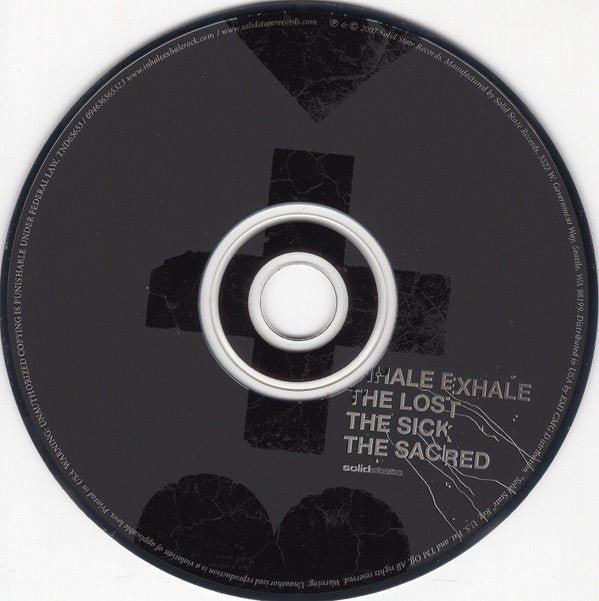 Inhale Exhale : The Lost The Sick The Sacred (CD, Album)