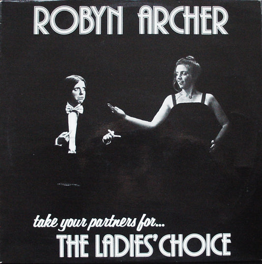 Robyn Archer : Take Your Partners For... The Ladies Choice (LP, Album, Whi)