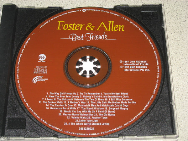 Foster & Allen : Best Friends  (CD, Album)