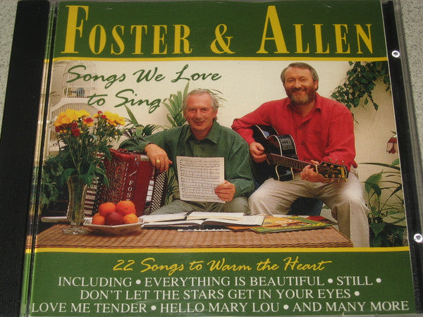 Foster & Allen : Songs We Love To Sing (CD, Comp)