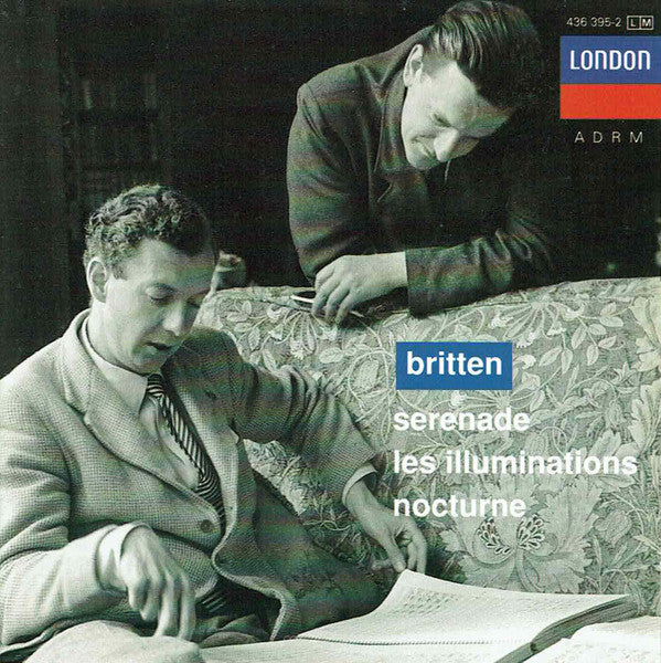 Benjamin Britten - Peter Pears, Benjamin Britten : Serenade / Les Illuminations / Nocturne (CD, Comp, RE, RM, RP)