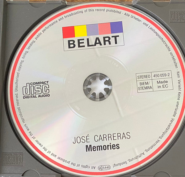 Carreras* : Memories (CD, Comp)