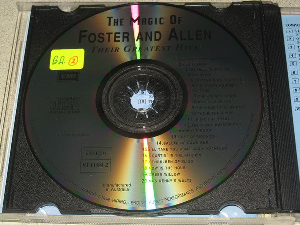 Foster & Allen : The Magic Of Foster & Allen - Their Greatest Hits (2xCD, Comp)