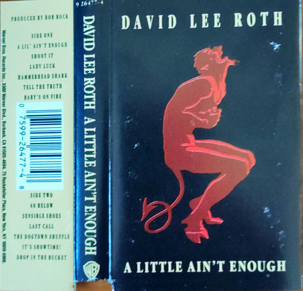 David Lee Roth : A Little Ain't Enough (Cass, Album, Club, Dol)