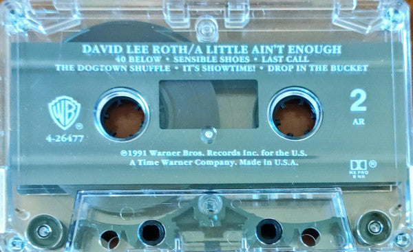 David Lee Roth : A Little Ain't Enough (Cass, Album, Club, Dol)