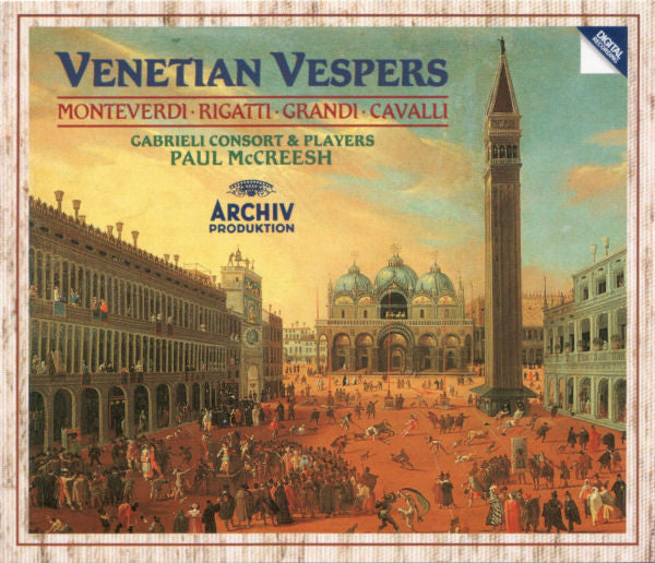 Monteverdi* / Rigatti* / Grandi* / Cavalli* - Gabrieli Consort & Players*, Paul McCreesh : Venetian Vespers (2xCD, Album)