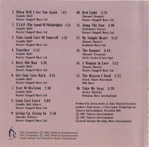 The Three Degrees : Greatest Hits (CD, Comp)