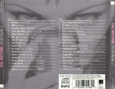 Various : The Rhythm Platinum 2 (2xCD, Comp)