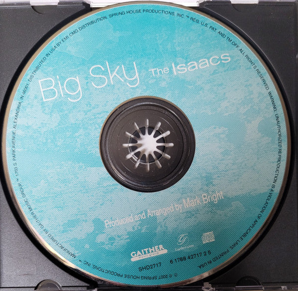 The Isaacs : Big Sky (CD, Album)