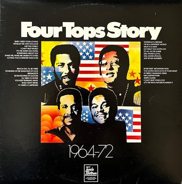 Four Tops : Four Tops Story 1964-72 (2xLP, Comp)