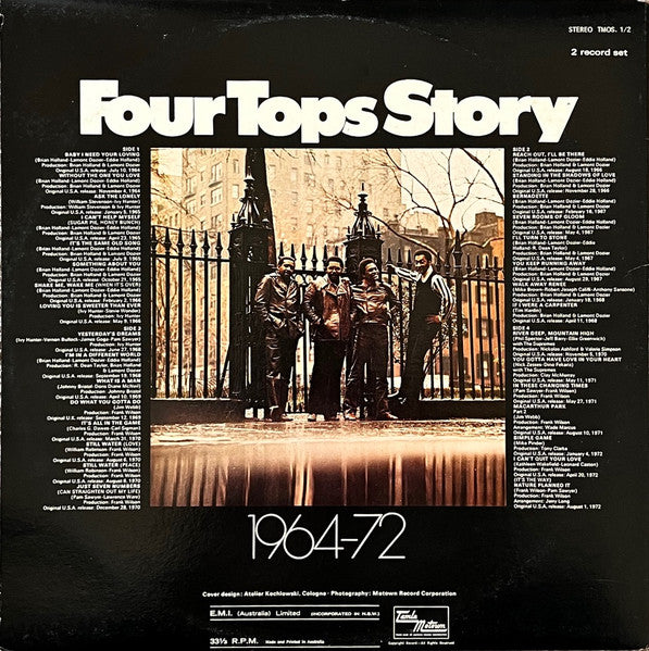 Four Tops : Four Tops Story 1964-72 (2xLP, Comp)