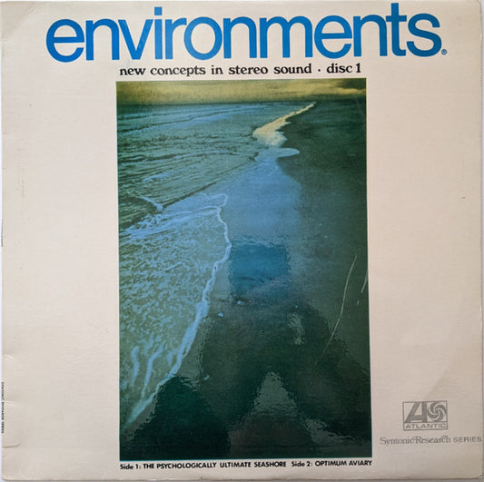No Artist : Environments (New Concepts In Stereo Sound - Disc 1) (LP, Fes)
