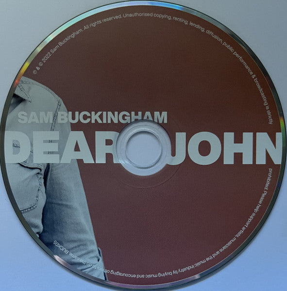 Sam Buckingham : Dear John (CD, Album)