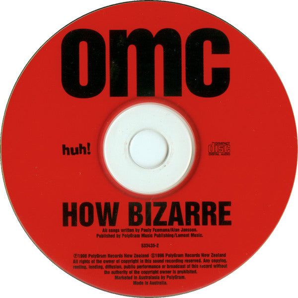 OMC : How Bizarre (CD, Album)