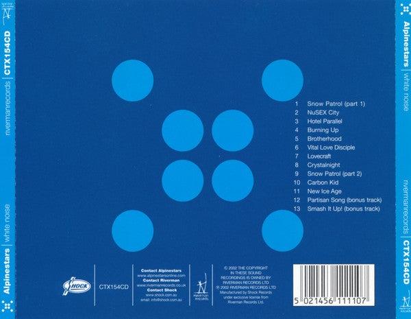 Alpinestars : White Noise (CD, Album)