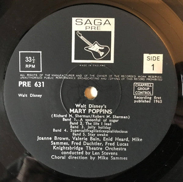 Various : Walt Disney's Mary Poppins (LP, Album)