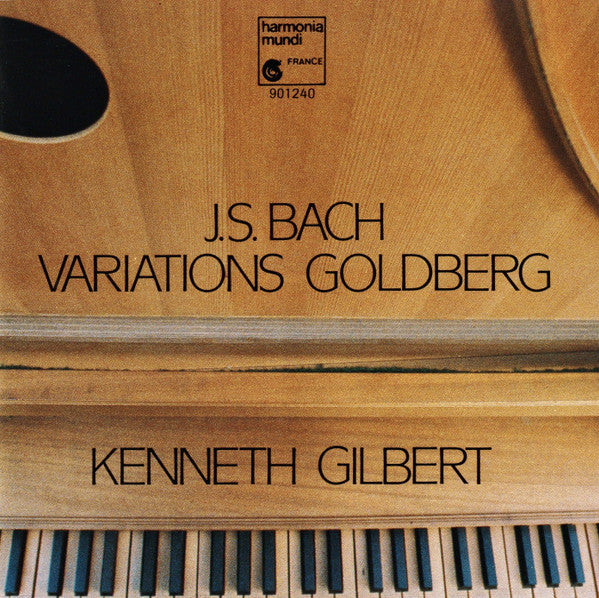 J.S. Bach* - Kenneth Gilbert : Variations Goldberg (CD, RP)