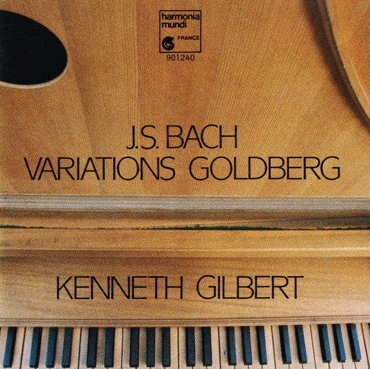 J.S. Bach* - Kenneth Gilbert : Variations Goldberg (CD, RP)