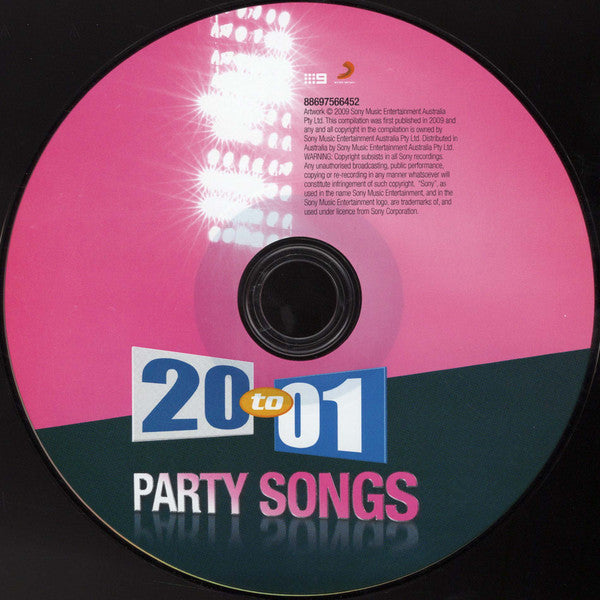 Various : 20 to 1 Party Songs (CD, Album, Comp)