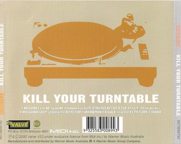 Sugiurumn : Kill Your Turntable (CD, Album)