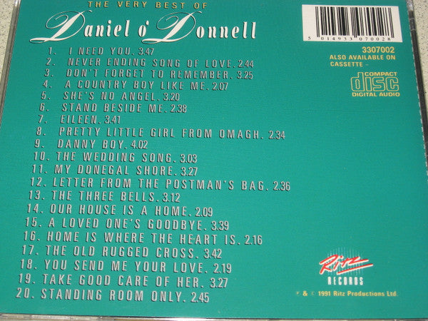 Daniel O'Donnell : The Very Best Of Daniel O'Donnell (CD, Comp)
