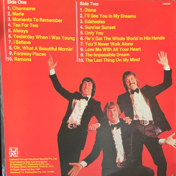 The Bachelors : Bachelor Singalong 20 Favourite Hits (LP, Album)