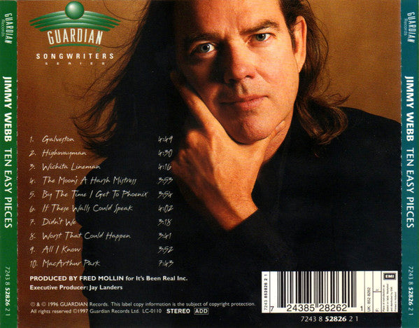 Jimmy Webb : Ten Easy Pieces (CD, Album)