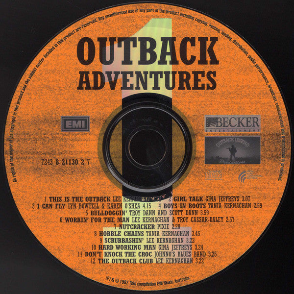 Various : Music from Outback Adventures (2xCD, Album, Comp, Smplr)