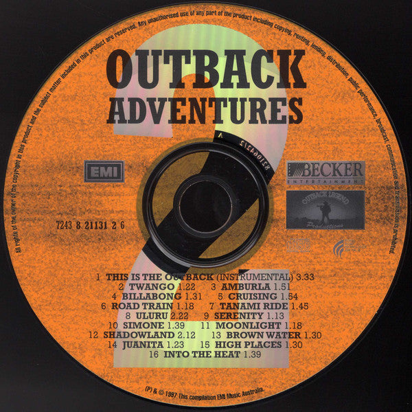 Various : Music from Outback Adventures (2xCD, Album, Comp, Smplr)