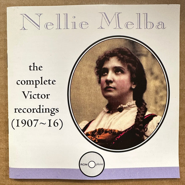 Nellie Melba : The Complete Victor Recordings (1907-16) (3xCD, Comp, Box)