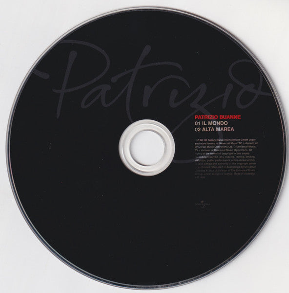 Patrizio Buanne : Il Mondo (CD, Single)