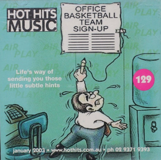 Various : Hot Hits Music - Air Play 129 (CD, Comp, Promo)
