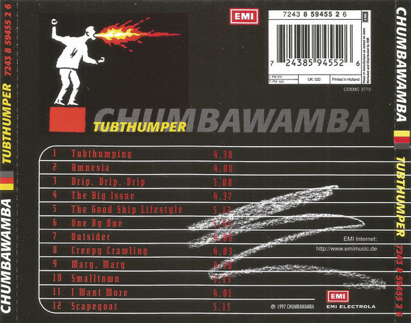 Chumbawamba : Tubthumper (CD, Album)
